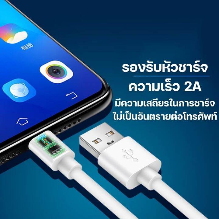 สายชาร์จสำหรับไอโฟน-สำหรับแอนดรอยด์-fastcharger-cable-รองรับทุกรุ่น-usb3-0-micro-usb-pd-ความยาว-1เมตร-3เมตร