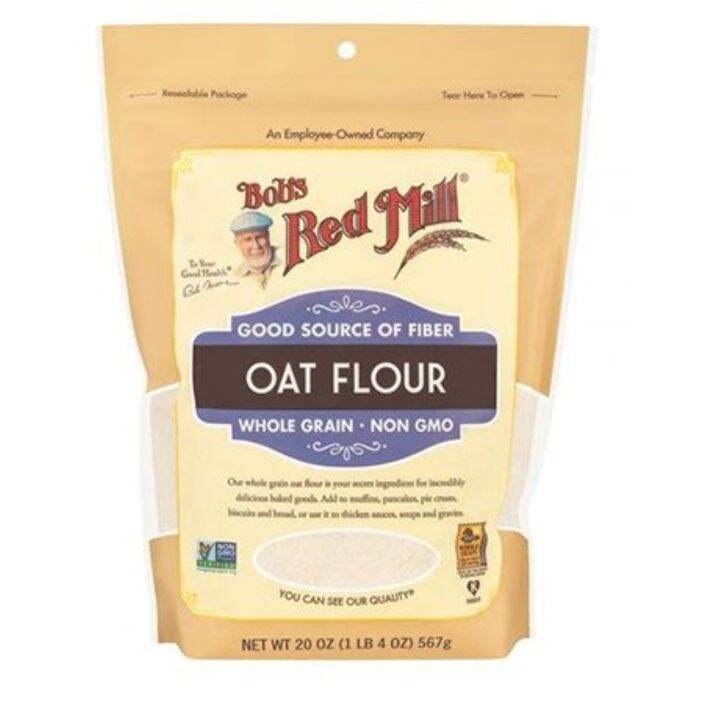 【COD】 Bob's Red Mill Oat Flour Whole Grain 567g | Lazada PH