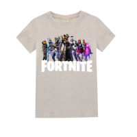 Fortnites เสื้อยืดสำหรับเด็กผู้หญิงแขนสั้นสำหรับเด็กเด็กผู้ชายเด็กผู้หญิงผ้าคอตตอน100% สำหรับเด็ก,เสื้อยืดคอกลม0000สำหรับฤดูร้อน