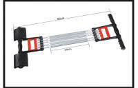 สปริงออกกำลังกาย อุปรณ์สร้างกล้ามเนื้อแขน อุปกรณ์ฝึกความแข็งแกร่ง บริหารไหล่ บริหารแขน Spring Fitness Springs Chest