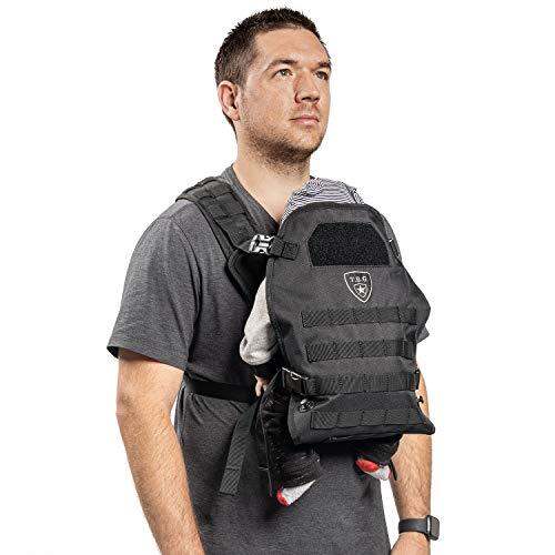 TBG Mens Tactical Baby Carrier for Infants and Toddlers 833 lbs
