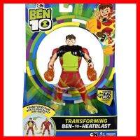 สินค้าขายดี!!! ของเล่น หุ่น เบนเทน Ben 10 Ben-to-Heatblast Transforming Action Figure ฟิกเกอร์ โมเดล เบ็นเท็น Ten ของแท้ ของเล่น โมเดล โมเดลรถ ของเล่น ของขวัญ ของสะสม รถ หุ่นยนต์ ตุ๊กตา โมเดลนักฟุตบอล ฟิกเกอร์ Model