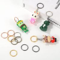 200PCS Key Rings, Split Bulk Keyrings for Keychain and Crafts (25Mm)