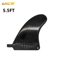 Single Fin 5.5นิ้ว Black Surf Fin Surfboard Fins สำหรับ Longboard Paddleboard Surfboard อุปกรณ์เสริม Center Fin