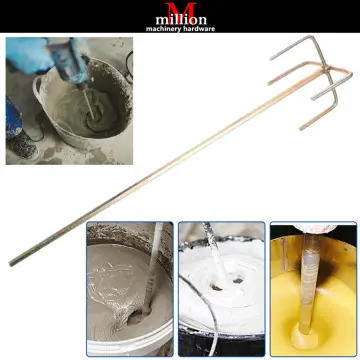 Electric Mixer Paddle Whisk Plaster Paint Stirrer Mixer Attachment