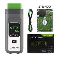 พร้อม VX408 2TBHDD VXDIAG VCX SE 2 Hdbd สำหรับรถยนต์เมอร์ซีเดสเบนซ์ OBD2เครื่องอ่านโค้ด C6ตัวดาวสำหรับวินิจฉัยโรคสนับสนุนการทำ J2534การเขียนโปรแกรมการเข้ารหัส ECU