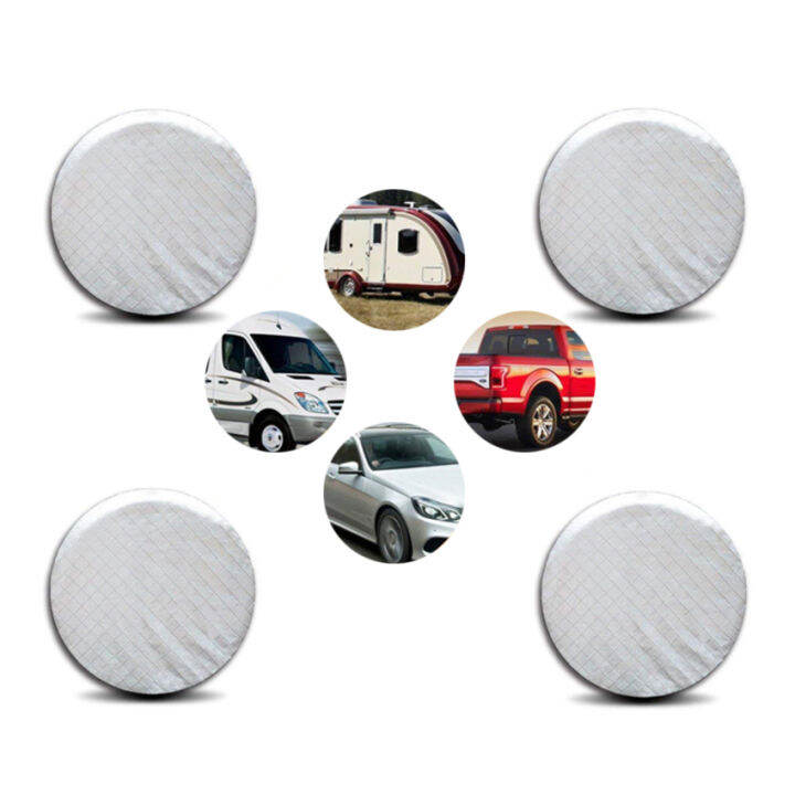 4pcs-universal-27-29นิ้วยางสำรองฝาครอบล้อ-protector-กรณีกันน้ำ-vehicles-camper-รถบรรทุกรถ-rv-อะไหล่อุปกรณ์เสริม