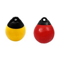 Heavy Duty PVC Boat Ball Round Anchor Buoy Dock Bumper Ball Inflatable Protection Marine Mooring Buoy