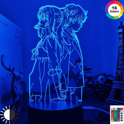 3d Led Light Anime Your Lie In April for Bedroom Decor Night Light Kids Brithday Gift Manga Room Table 3d Lamp Your Lie In April