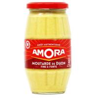 Amora Dijon Mustard Fine &amp; Forte อโมร่า มัสตาร์ด 430g.