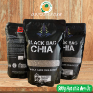 Hạt Chia Úc Organic Chia Seeds Túi Đen Cao Cấp 500g