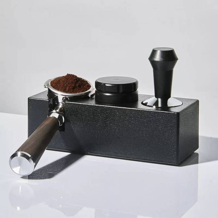 กล่องเคาะกากกาแฟเอสเพรสโซ่-ที่วางแทมเปอร์-3-ช่อง2-in-1-กล่องเคาะกากกาแฟเอสเปรสโซ่-พร้อมส่ง