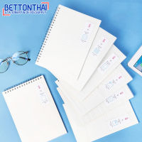 Deli สมุดโน๊ตสันเกลียว A5 ปกใส (แพ็ค 1 เล่ม) LPA560 Spiral Notebook สมุดปกใสมีเส้น สมุด สมุดโน้ต สมุดบันทึก เครื่องเขียน