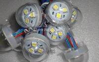 30mm diameter UCS1903 WHITE strobe pixel string,DC12V input,20pcs a string,IP68 rated;transparent cover