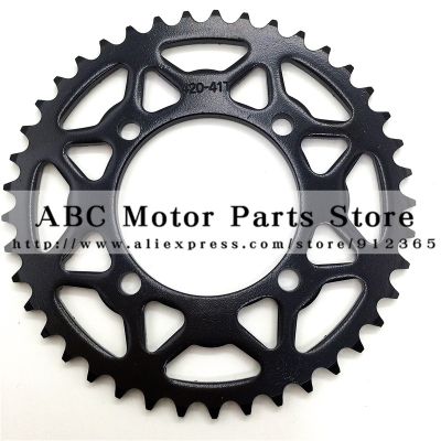 420 Chain rear sprocket 41 tooth 76mm centre hole to fitting Dirt Pit Bike Kayo BSE Chinese off road motorcycle