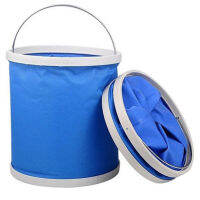 Portable Folding Bucket Outdoor Camping Fishing Bucket Car Storage Container Car Wash Bucket Mop Bucket Cleaning Tools