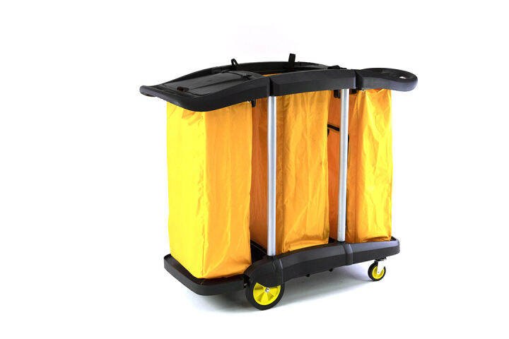 Cleaning Cart รถเข็นแม่บ้าน แบบแยกขยะ 3 ช่อง รุ่นD-011-2D | Lazada.co.th