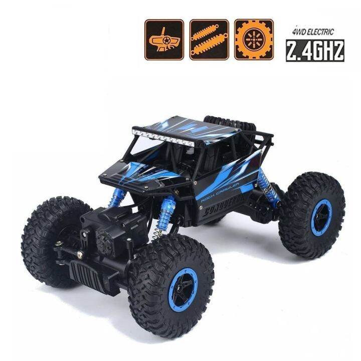 rc monster truck rock crawler