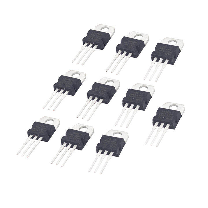 10pcs Ic 7805 Voltage Regulator L7805 Linear Positive Fixed 1 Output 5v 