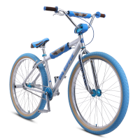 SE Bikes Big Ripper 29" Silver &amp; Blue Big BMX - SE Bikes Cruiser BMX