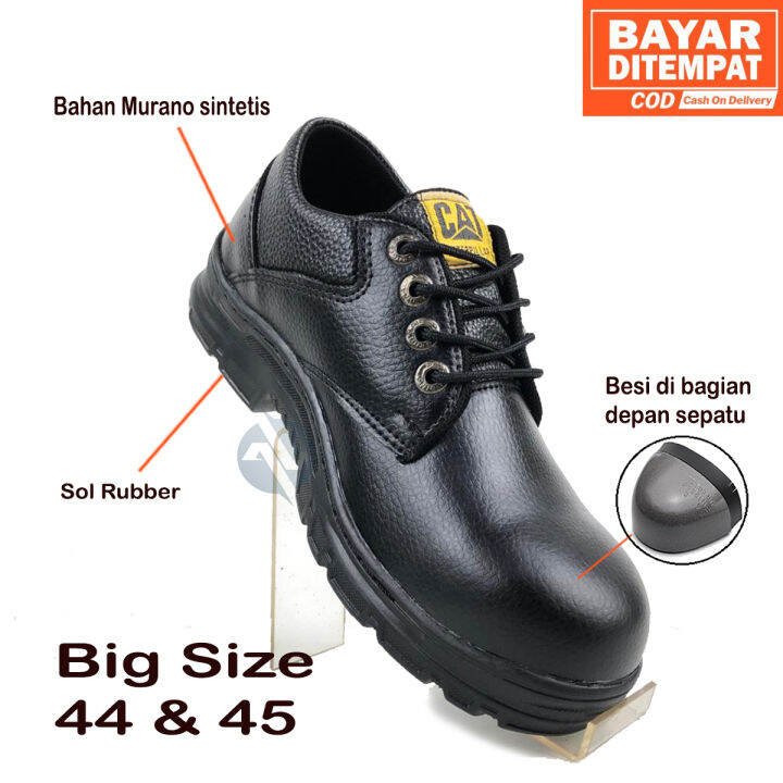 Sepatu Safety Pria Sepatu Kerja Pabrik Safety Shoes Big Size 44 dan