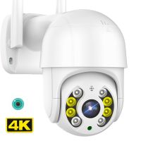 8MP 4K WIFI IP Camera Outdoor Wireless PTZ Camera 5MP 1080P HD Security Camera Auto Tracking P2P CCTV Video Surveillance iCSee Power Points  Switches