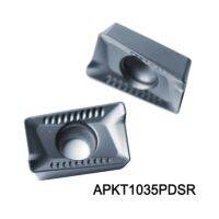 APKT1035PDSR OP1215 / APKT1035PDSR OP1315 APKT1035 CNC คาร์ไบด์แทรกสําหรับเหล็กสแตนเลส 10 ชิ้น / กล่อง