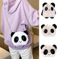 【hot sale】☂☫ C16 GCGCTOP Childrens bag cute bag new cartoon fashion panda bag chain messenger bag