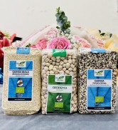 Đậu hạt hữu cơ Bio Planet Diêm mạch trắng quinoa 3 màu và đậu gà 100%