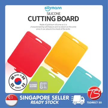 Liflicon Silicone Cutting board(Middle Size) Yellow