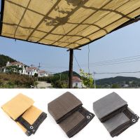 4 สี 85% กลางแจ้ง Patio Sun Shade Sail สี่เหลี่ยมผืนผ้าสวนม่านบังแดดระเบียงสุทธิฤดูร้อน Anti-UV Sun Shelter กันสาดหลังคารถ-Meqiao ke