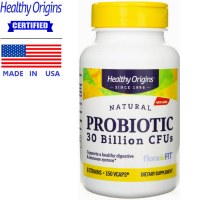 เฮลท์ตี้ ออริจินส์ โพรไบโอติก โปรไบโอติก x 150 เม็ด Healthy Origins Probiotic 30 Billion / กินร่วมกับ แอปเปิ้ลไซเดอร์ น้ำส้มสายชูหมัก ไคโตซาน เอนไซม์ การ์ซีเนีย ส้มแขก สารสกัดชาเขียว กรีนที /