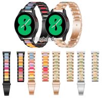 Zinc Alloy With Resin Band Strap For Samsung Galaxy Watch 4 5 6 Classic 43mm 47mm 40mm 44mm 46mm 42mm 5 pro Bracelet Belt 【BYUE】