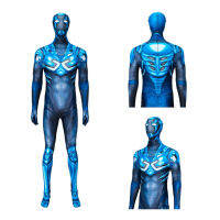 เด็กวัยหัดเดิน Deluxe Blue Beetle ชุดบอดี้สูทสำหรับผู้ใหญ่ Jaime Reyes Halloween Costume