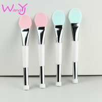 Double-headed Facial Silicone Brush Soft Hair Coating Facial Mud Tool