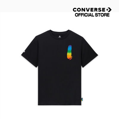 Converse เสื้อยืด TEE คอนเวิร์ส STANDARD FIT PRIDE DECONSTRUCTED GRAPHIC TEE ( 10025862-A01 ) 1325862AU3BKXX
