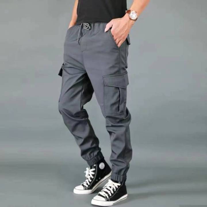 Cargo pants jogger pants 6 pocket pants for unisex | Lazada PH