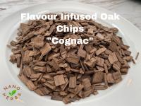 NEW PRODUCT! 28g to 500g Flavour Infused Oak Chips For BBQ or Home Brewing Wine Making to Provide the Flavour of Oak Barrel. Vanilla, Cognac, Mocha, Fruit and Spice