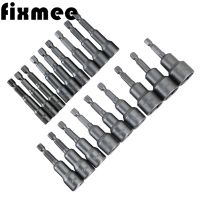 【SAVAGE Hardware Tools】 14Pcs 6Mm 19Mm Professional Magnetic Nut Driver Set Metric Socket 1/4 Quot; Hex Shank Impact Drill Bit Adapter สำหรับเครื่องมือไฟฟ้า