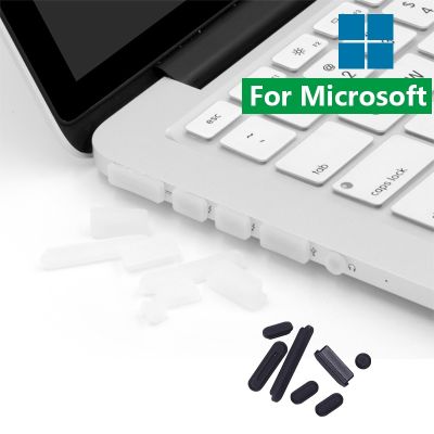 ปลั๊กซิลิโคนกันฝุ่นอ่อนสำหรับ Microsoft Surface Laptop 1 2 3 4 5 Go 12.4 13.5นิ้วแล็ปท็อป15นิ้ว