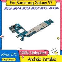 4จัดส่งฟรีสำหรับเหมาะสำหรับ Samsung Galaxy S7เมนบอร์ด G930F G930A G930P G930T G930V G930FD Mainboard Logic Board