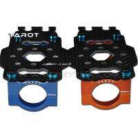 Tarot M16 Aircraft Motor Mount Plate Set  Fixture TL68B08-02 Blue TL68B08-01 Orange for  FY680 650 Quadcopter Wires Leads Adapters