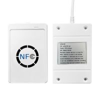 เครื่องอ่านบัตรผ่าน RFID ACR122U 13.56MHZ NFC รองรับ ISO/IEC18092การ์ดอัจฉริยะตัวเขียนแตก