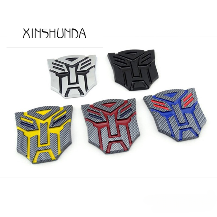 XSD Big Carbon Fiber Transformer Autobot Car Emblem Badge Decal Lazada PH