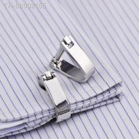 ☄✇ Metal Bow Chain Cufflinks Quality Creative Novelty Mens Suits French Shirt Business Wedding Cuff Links Trendy Classic