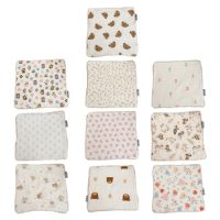 ▼ Baby Face-Towel Thick Handkerchief Drool Bibs Burp Cloth Sweat Absorbent Towel