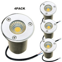 LED Underground Light 3W 5W 10W COB โคมไฟชั้นกลางแจ้ง Ground Spot ภูมิทัศน์สวนสแควร์ฝัง Yard 85-265V DC12V IP68 *