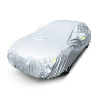 Universal Sun รถครอบคลุมฝุ่น Anti-Snow Ice UV Shade พับแสง Silver Auto กลางแจ้งรถ Protector กระจก Cover