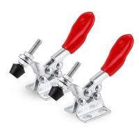 1/2/4pcs 8cm GH-201A Horizontal Quick-Release Toggle Clamps Set 27KG Clip Tool Woodworking Fix Clip Tool Carpentry Hand Tools