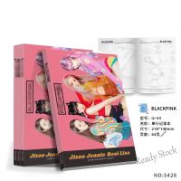 【Ready Stock】 № C13 Blackpink Notebook LISA ROSE JISOO JENNIE Notebook Diary Size A5【64 Page】